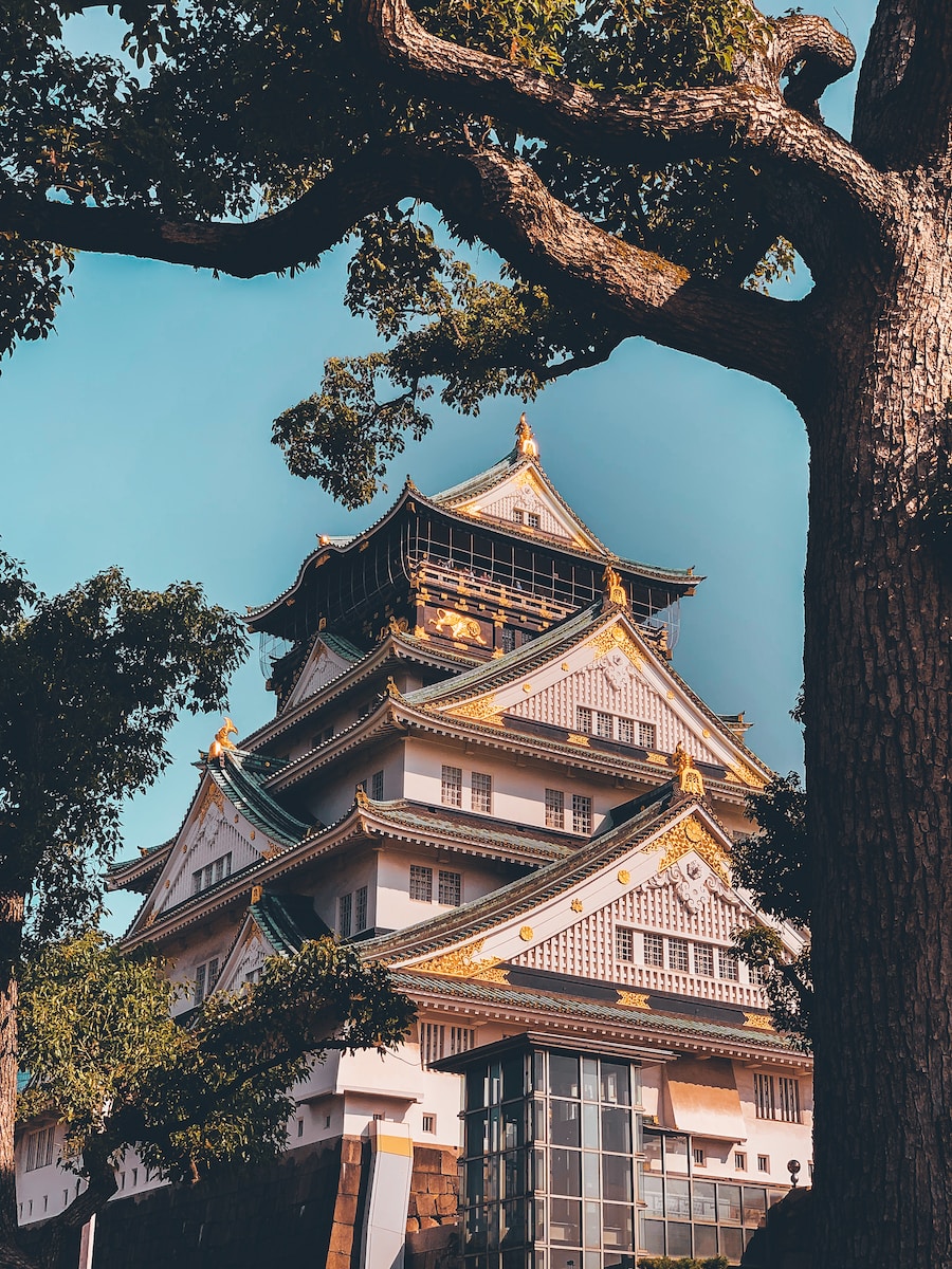 Foto Kastil Tua Di Jepang
